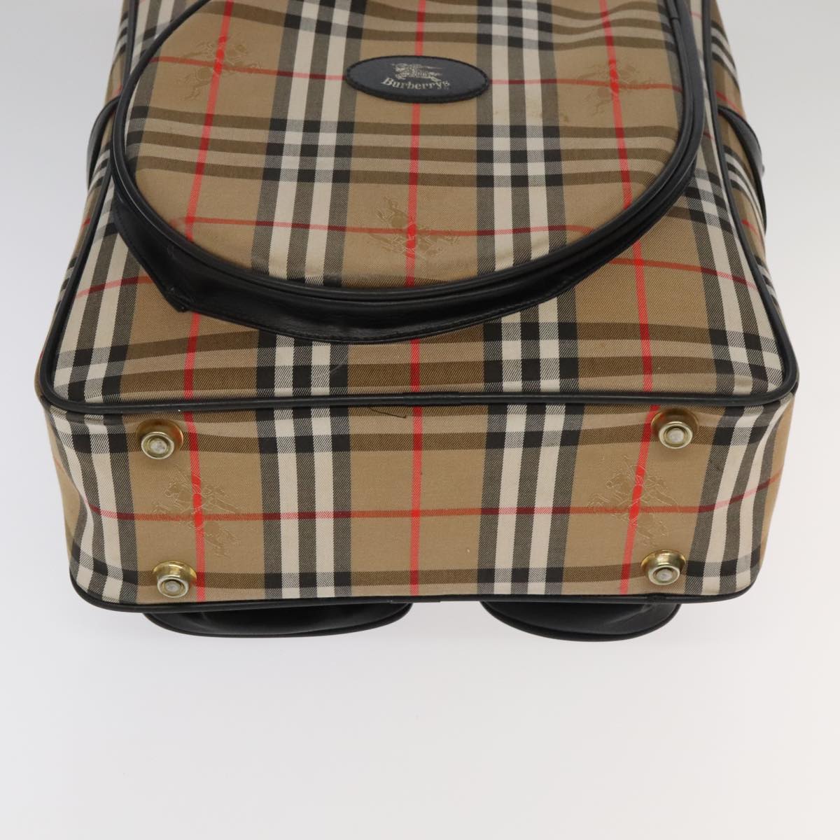 Burberry Nova Check, Beige, Canvas, handbag