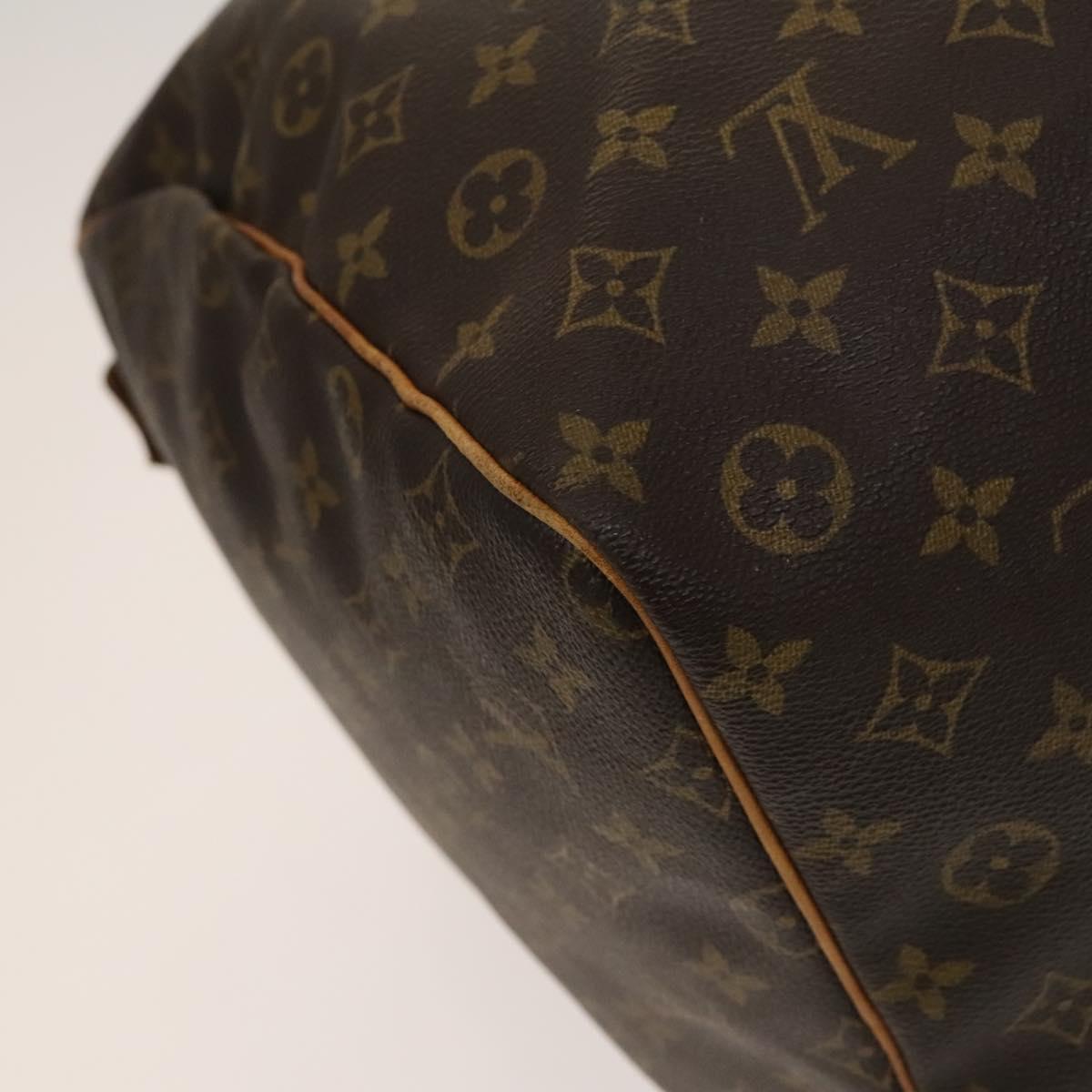 Louis Vuitton Keepall 60, Brown, Canvas, travel
