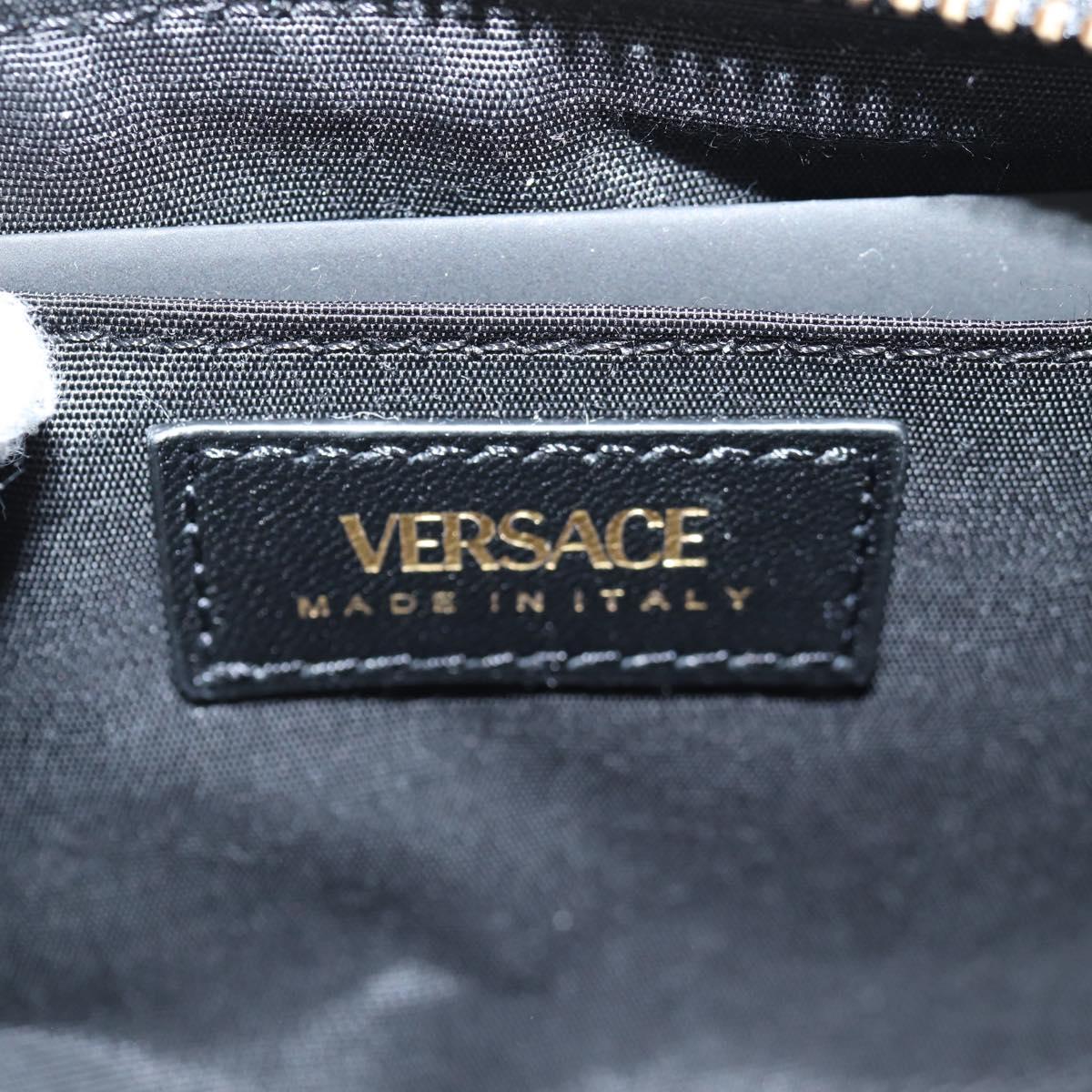 Versace Medusa, Black, Leather, shoulder