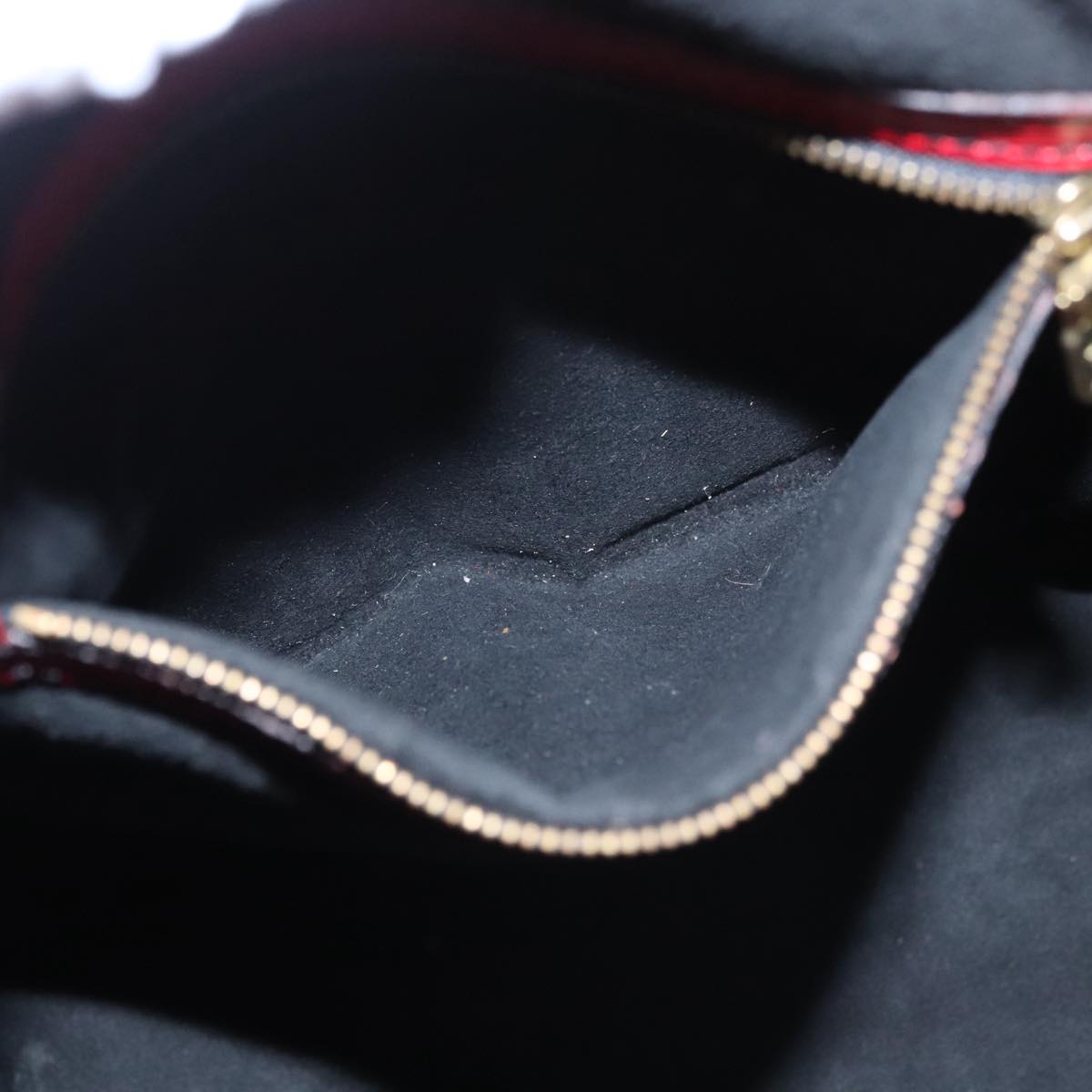 Louis Vuitton Noe, Red, Leather, shoulder