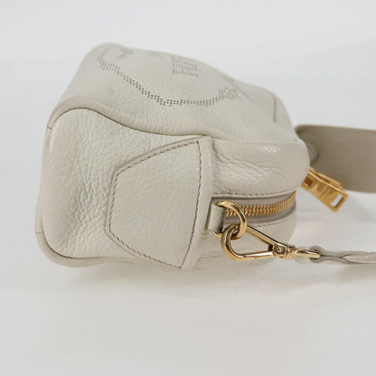 Prada Camera, White, Leather, shoulder
