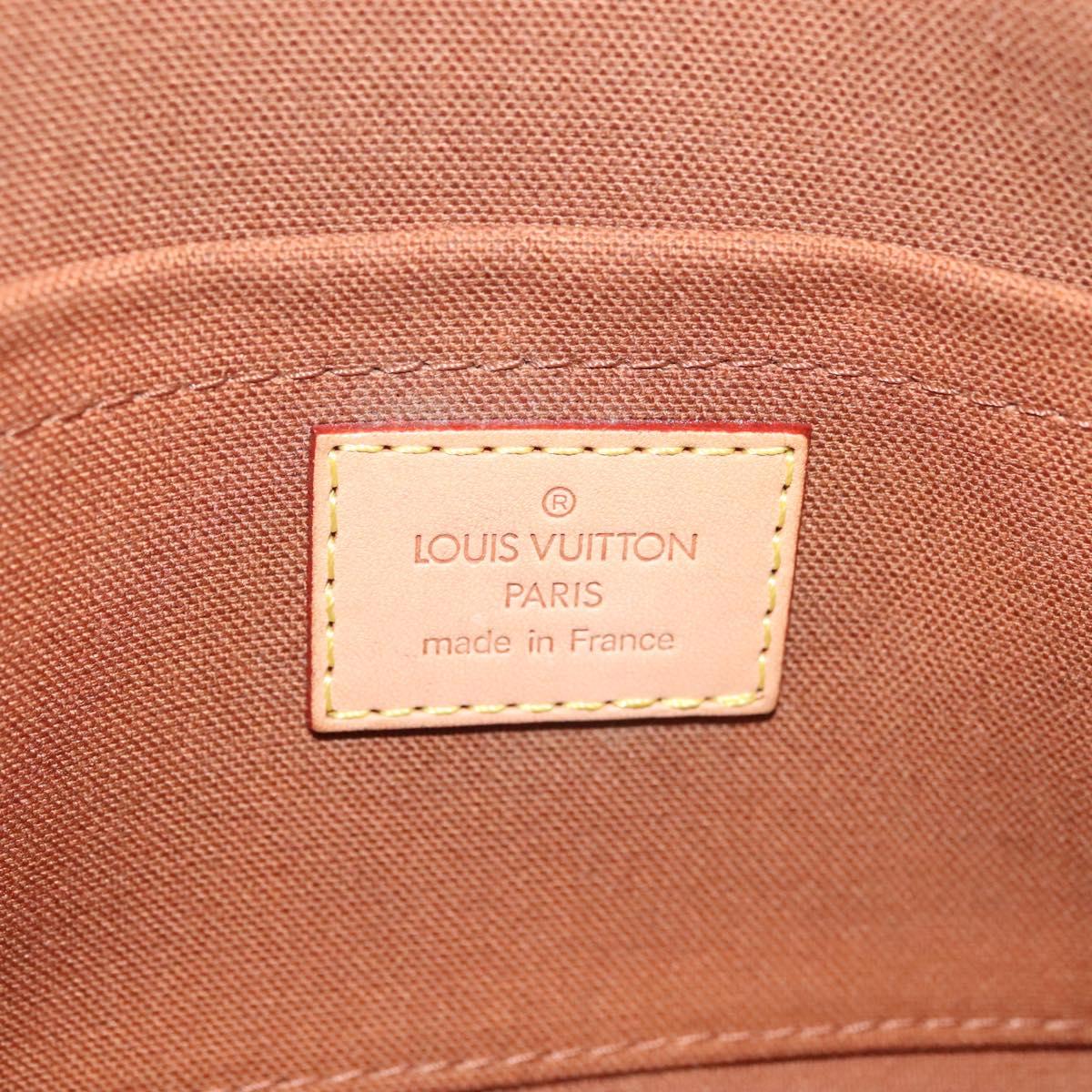 Louis Vuitton Marelle, Brown, Canvas, clutch