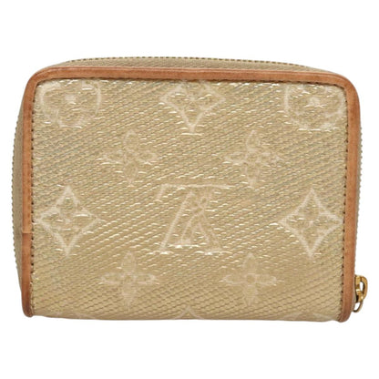 Louis Vuitton Zippy coin purse, Beige, Canvas, wallet