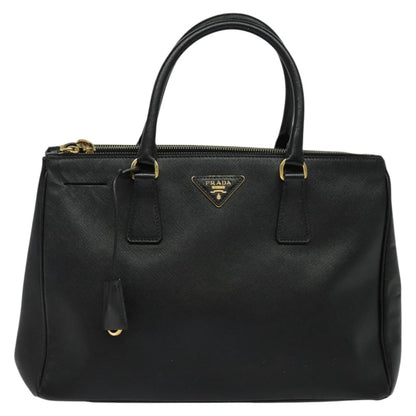 Prada Galleria, Black, Leather, handbag