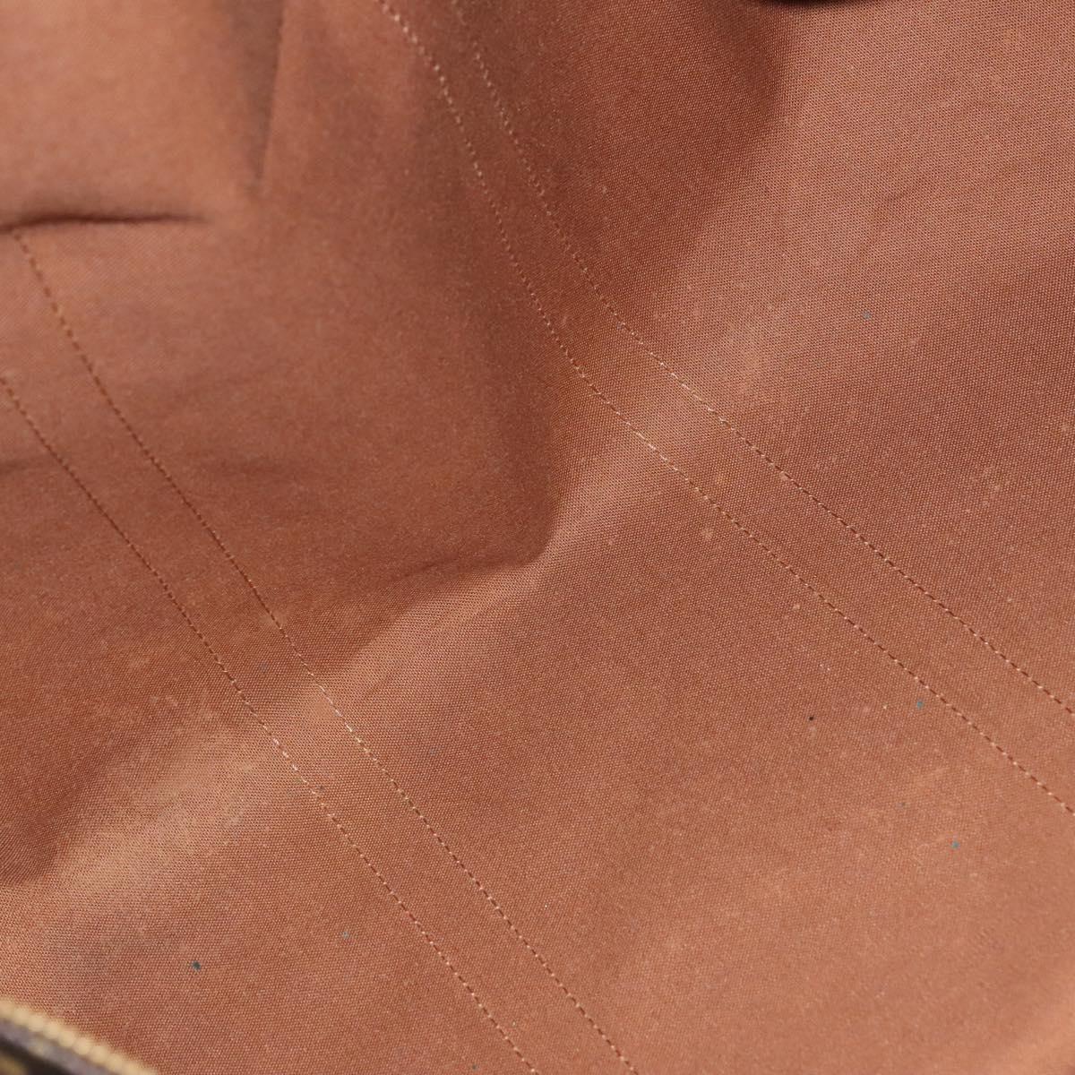 Louis Vuitton Keepall 55, Brown, Canvas, travel