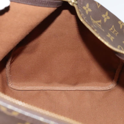 Louis Vuitton Keepall 55, Brown, Canvas, travel
