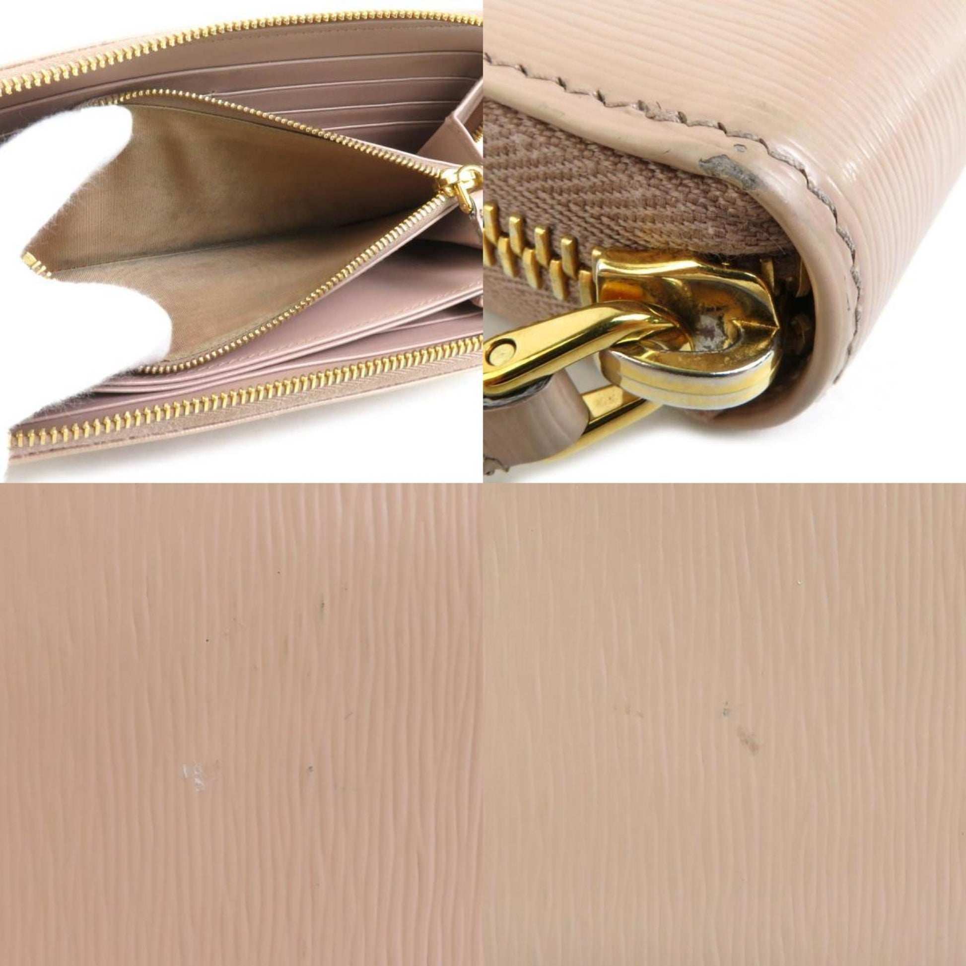 Prada Saffiano, Pink, Leather, wallet