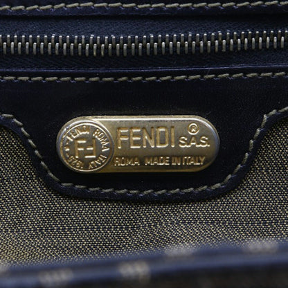 Fendi Zucca, Brown, Canvas, backpack