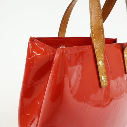 Louis Vuitton Reade Monogram Vernis, Red, Patent Leather, Handbag