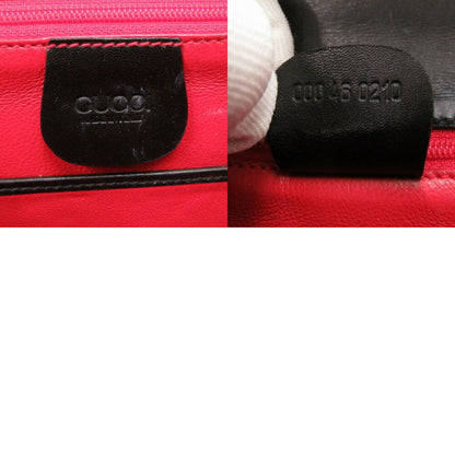 Gucci Lady Lock, Black, Leather, handbag