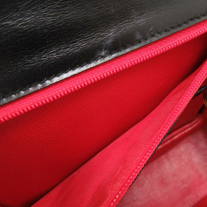Gucci Lady Lock, Black, Leather, handbag
