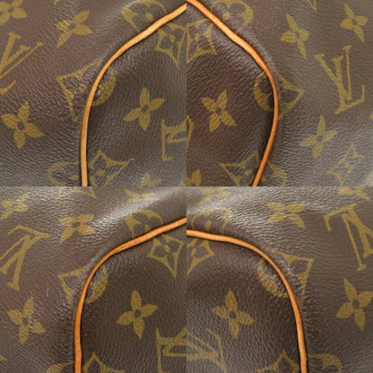 Louis Vuitton Keepall Bandouliere 55, Brown, Canvas, travel