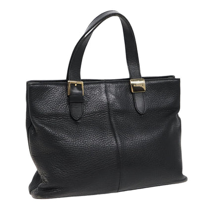 Burberry, Black, Leather, handbag
