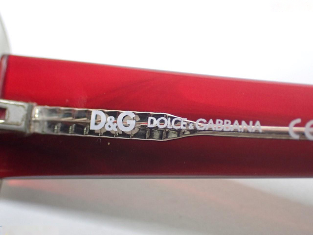 Dolce & Gabbana welcome glasses plastique rouge, Red, Plastic, Sunglasses