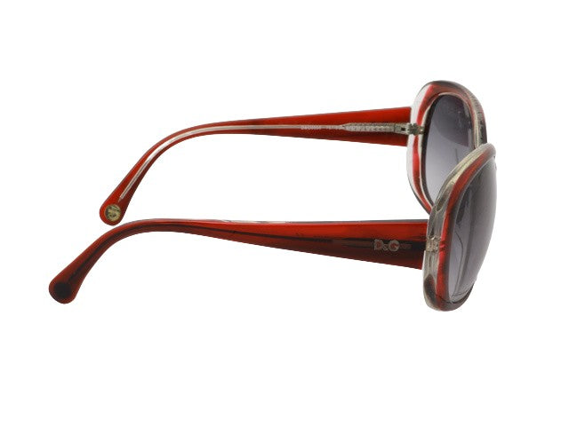 Dolce & Gabbana welcome glasses plastique rouge, Red, Plastic, Sunglasses