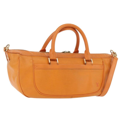 Louis Vuitton Dhanura Epi Leather, Orange, Leather, Handbag