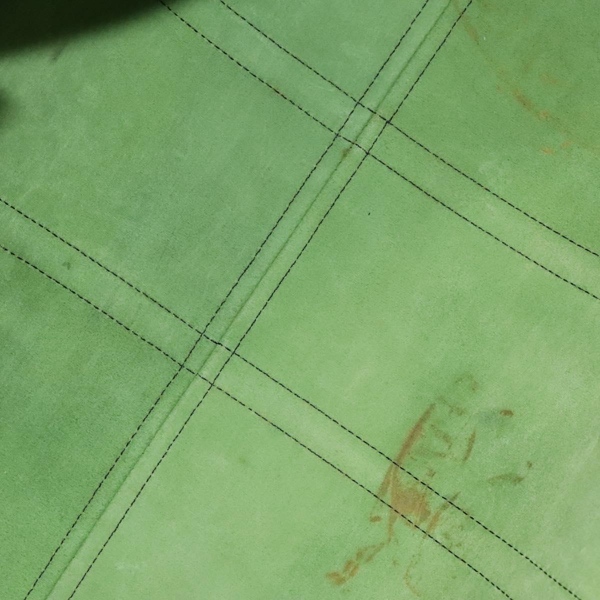 Louis Vuitton Keepall 55, Green, Leather, travel