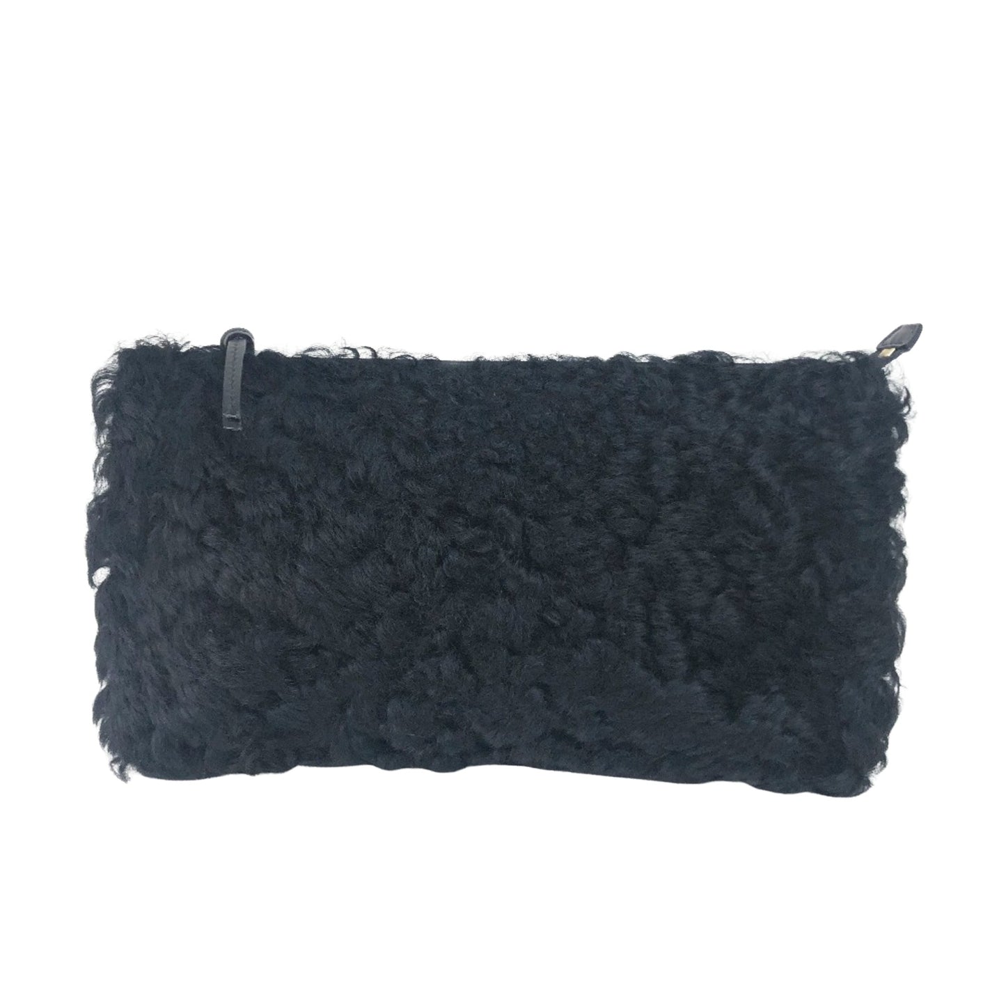 Balenciaga, Black, Leather, clutch