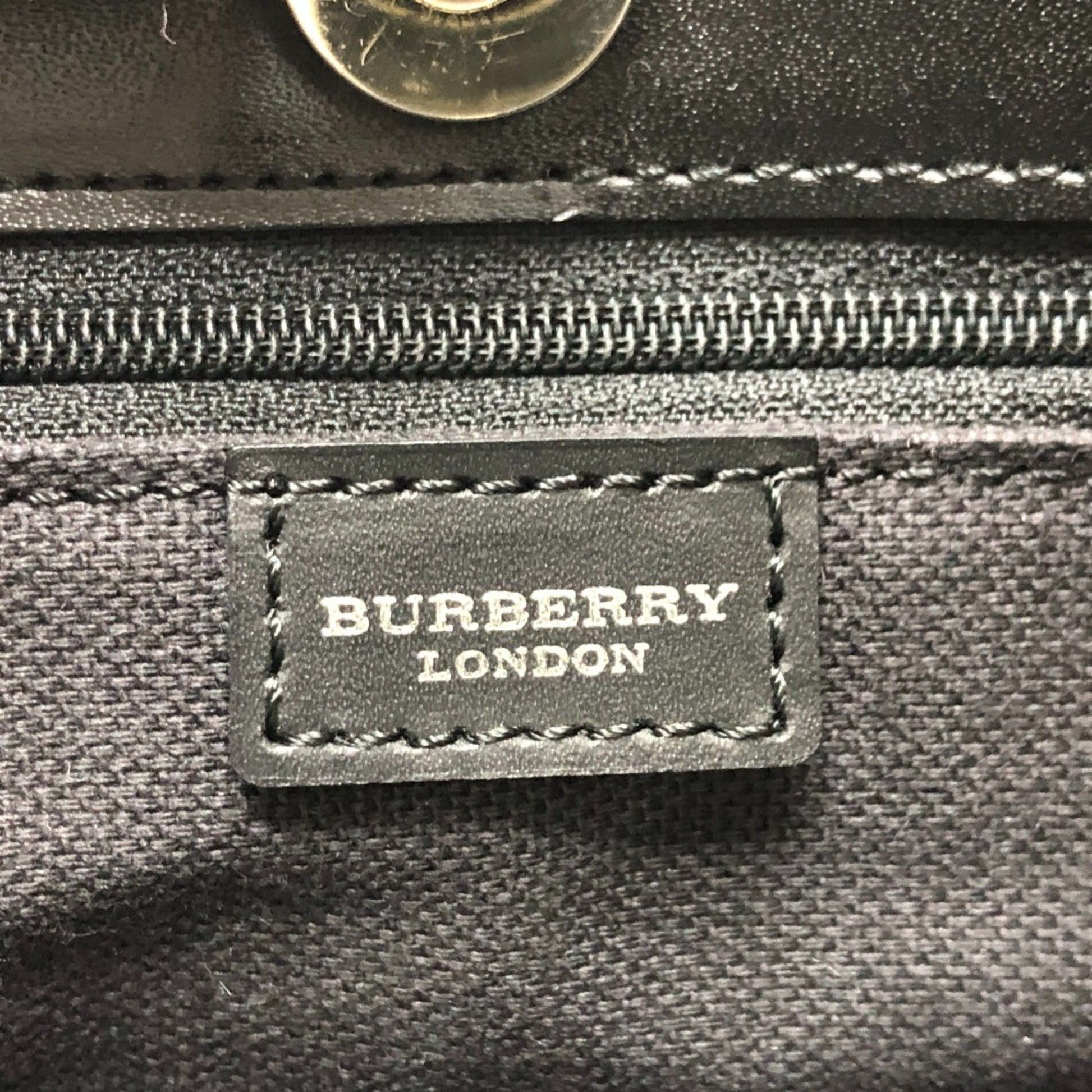 Burberry Nova Check, Beige, Canvas, handbag