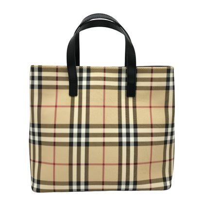 Burberry Nova Check, Beige, Canvas, handbag