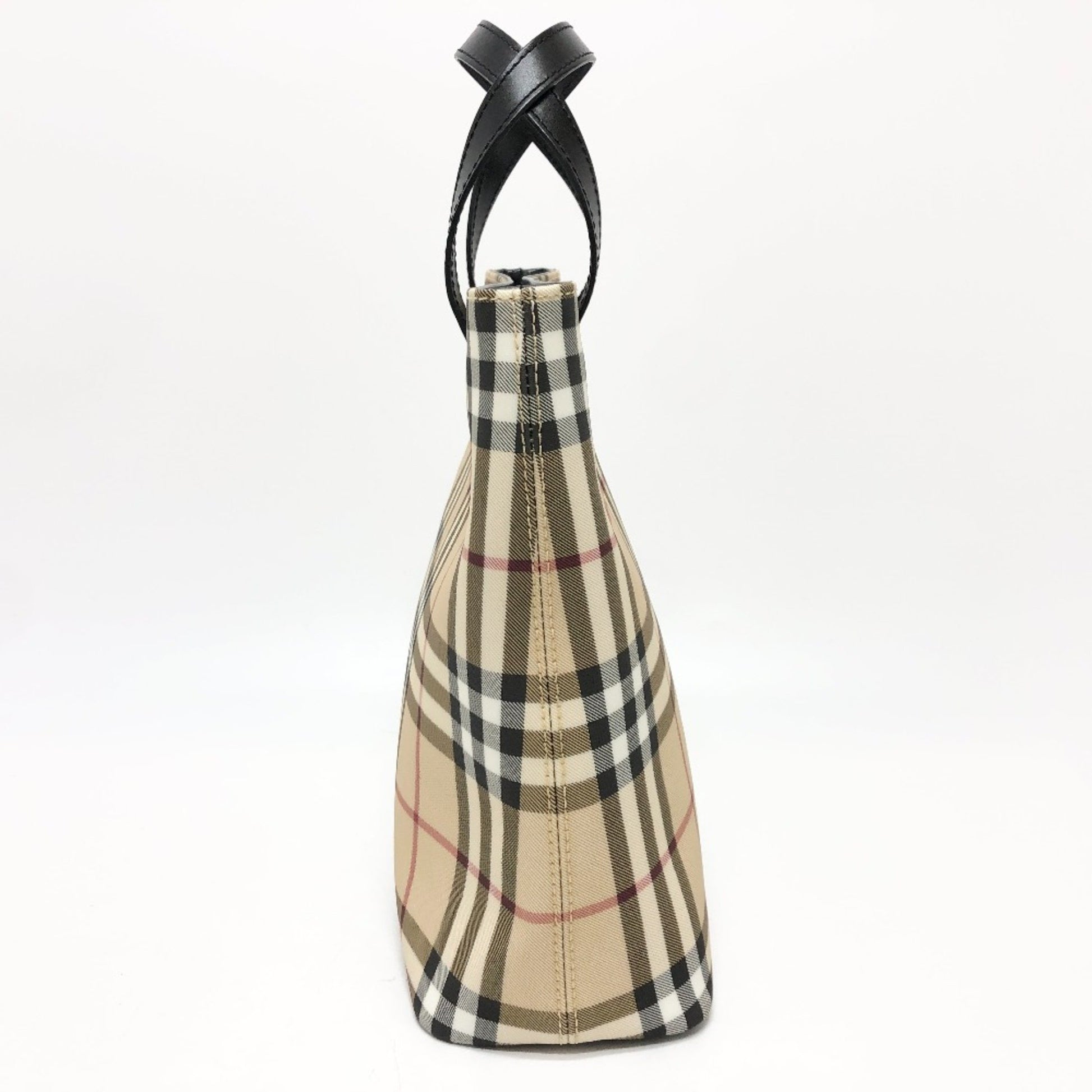 Burberry Nova Check, Beige, Canvas, handbag