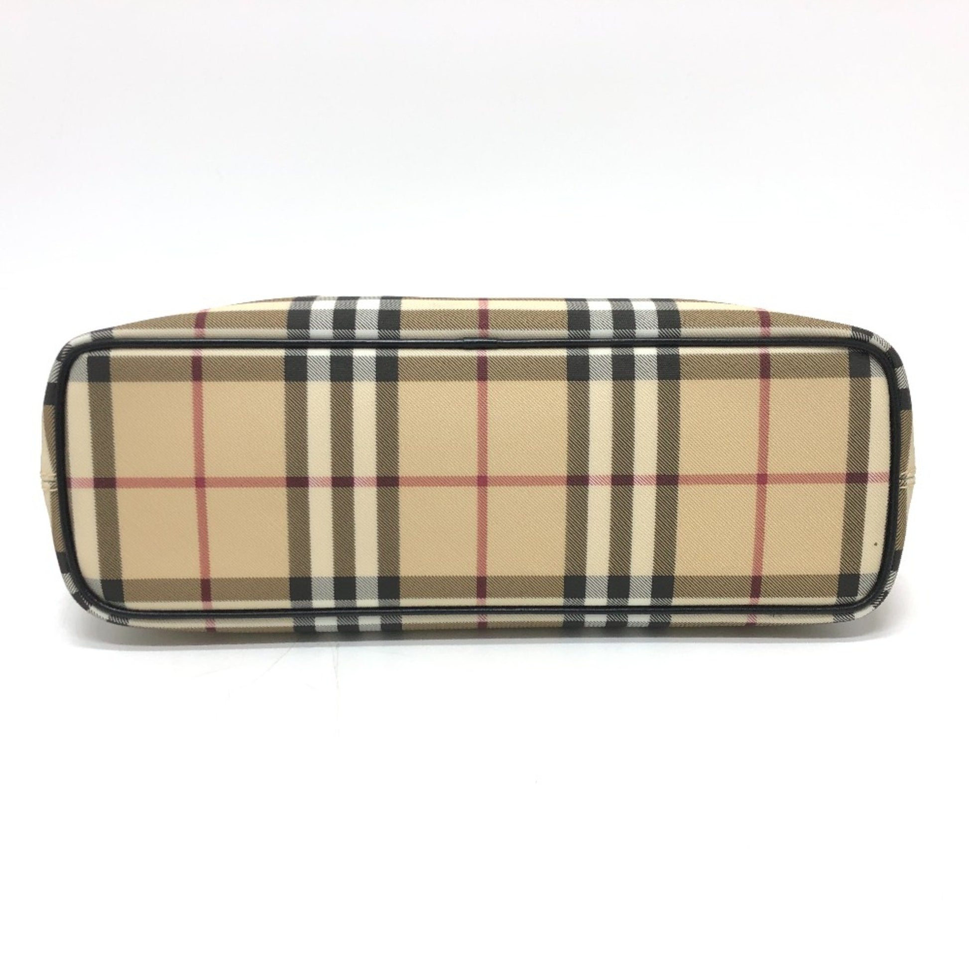 Burberry Nova Check, Beige, Canvas, handbag