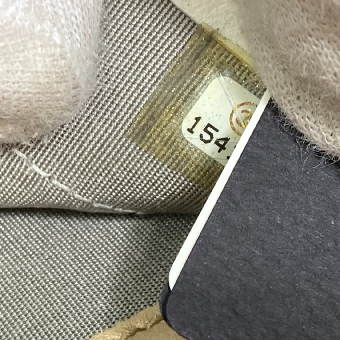 Chanel Logo CC, Gold, Leather, wallet