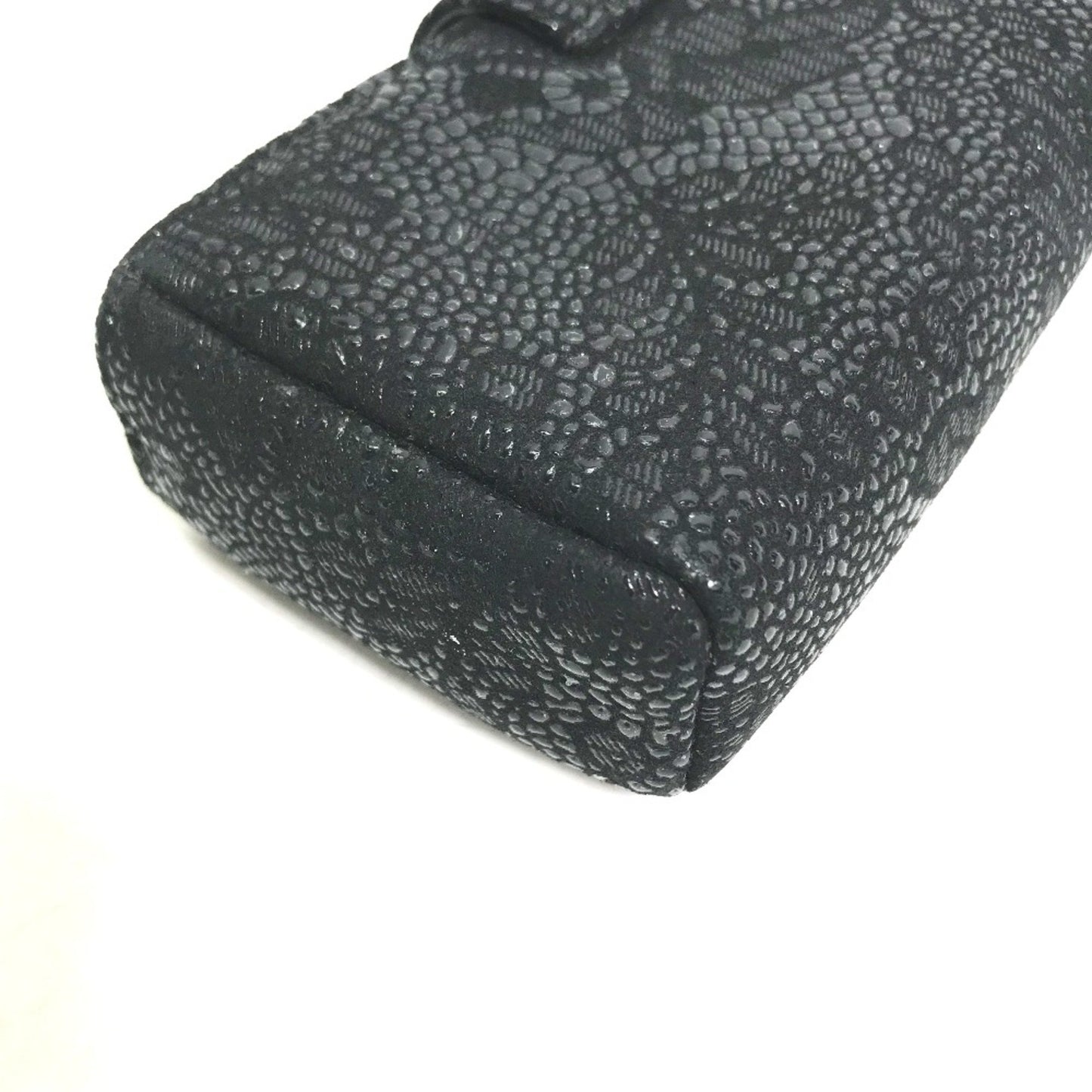 Chanel Logo CC, Black, Leather, wallet