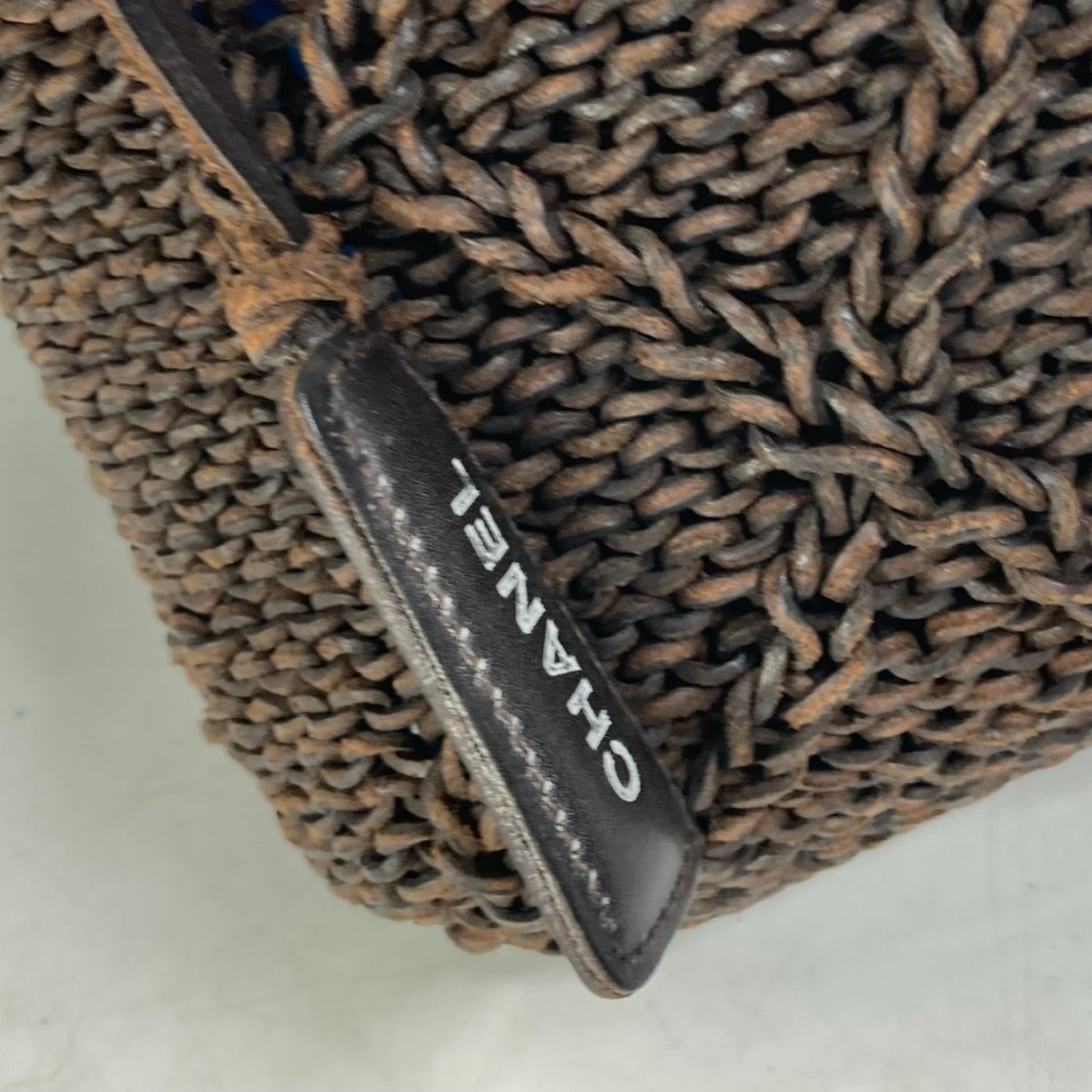 Chanel Cabas, Brown, Leather, handbag