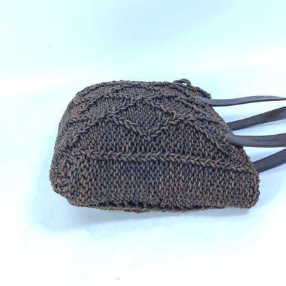 Chanel Cabas, Brown, Leather, handbag