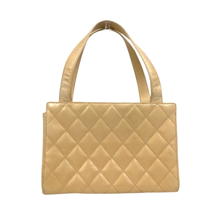 Chanel Wild stitch, Beige, Leather, handbag
