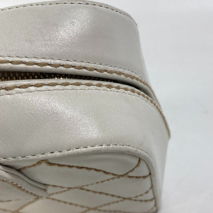 Chanel Wild stitch, White, Leather, handbag