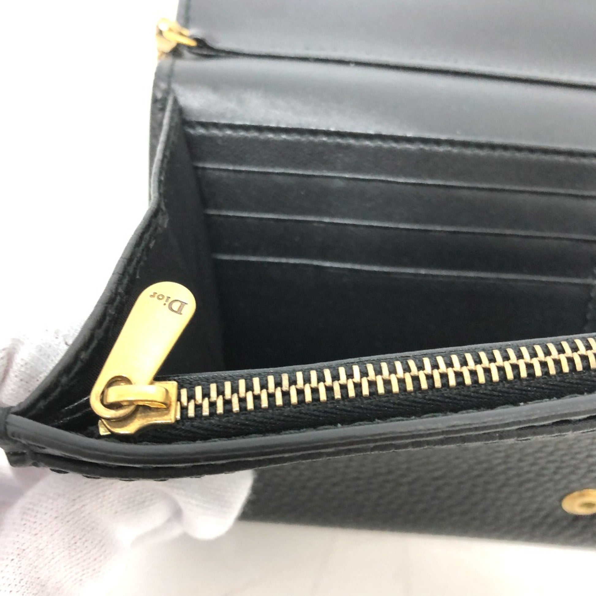 Dior J'Adior, Black, Leather, shoulder