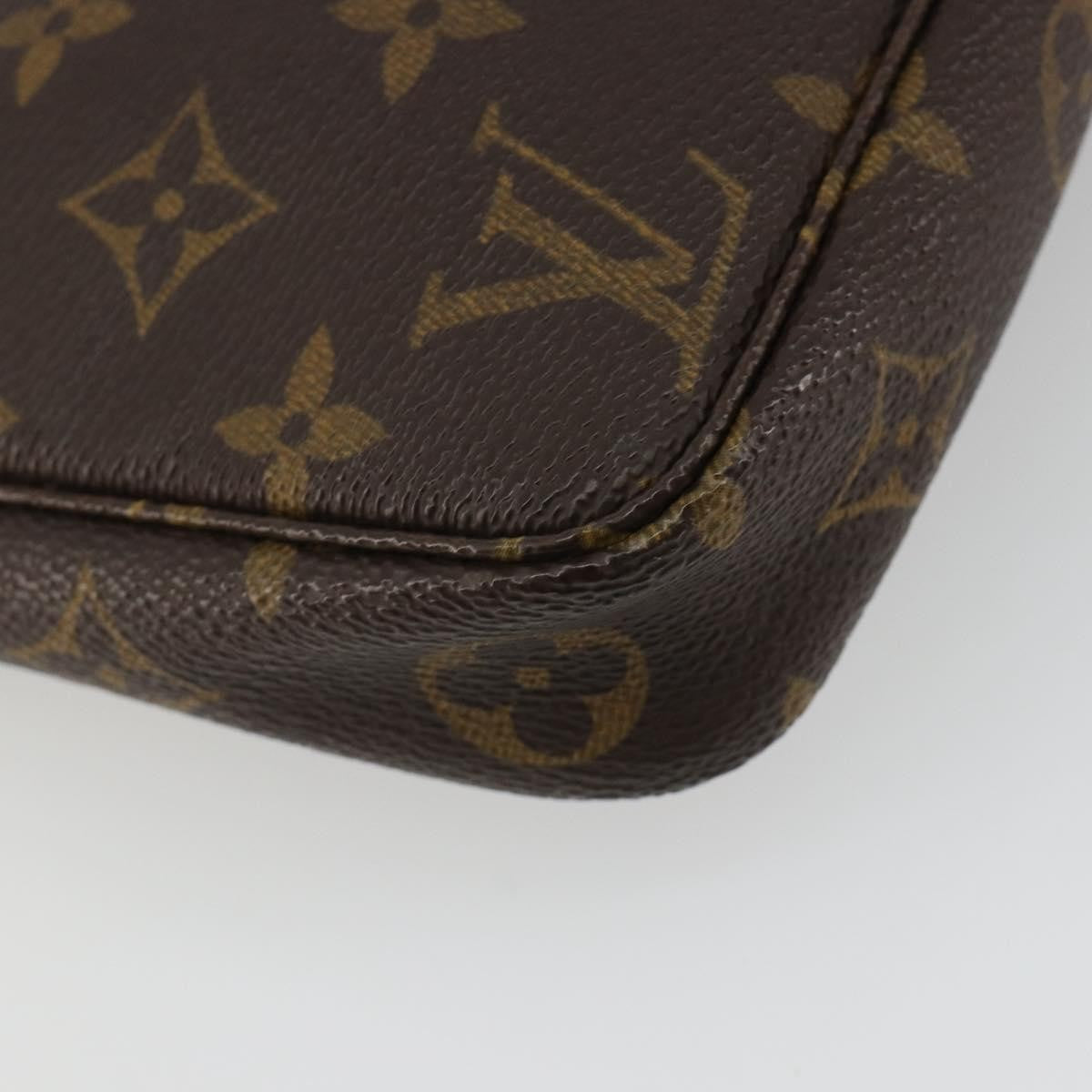 Louis Vuitton Pochette Accessoires NM Monogram Canvas, Brown, Canvas, Clutch