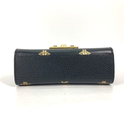 Gucci Padlock, Black, Leather, shoulder