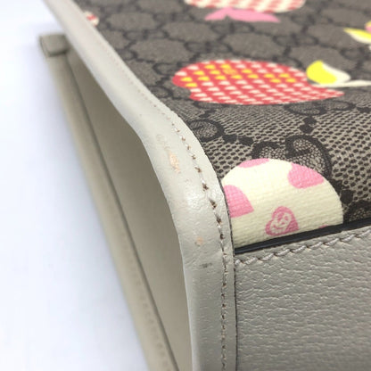 Gucci GG Supreme, Beige, Canvas, tote