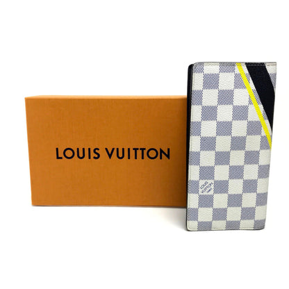 Louis Vuitton America's Cup, White, Canvas, wallet