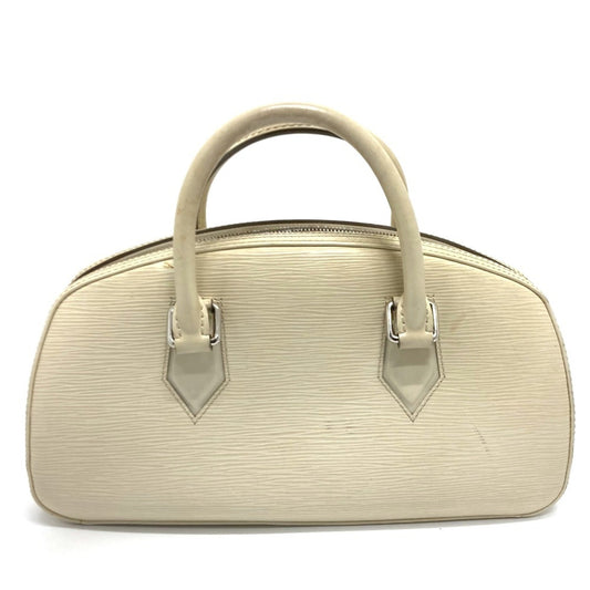 Louis Vuitton Jasmin, White, Leather, handbag