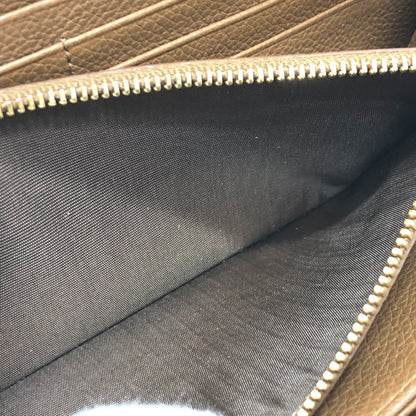 Prada Saffiano, Brown, Leather, wallet