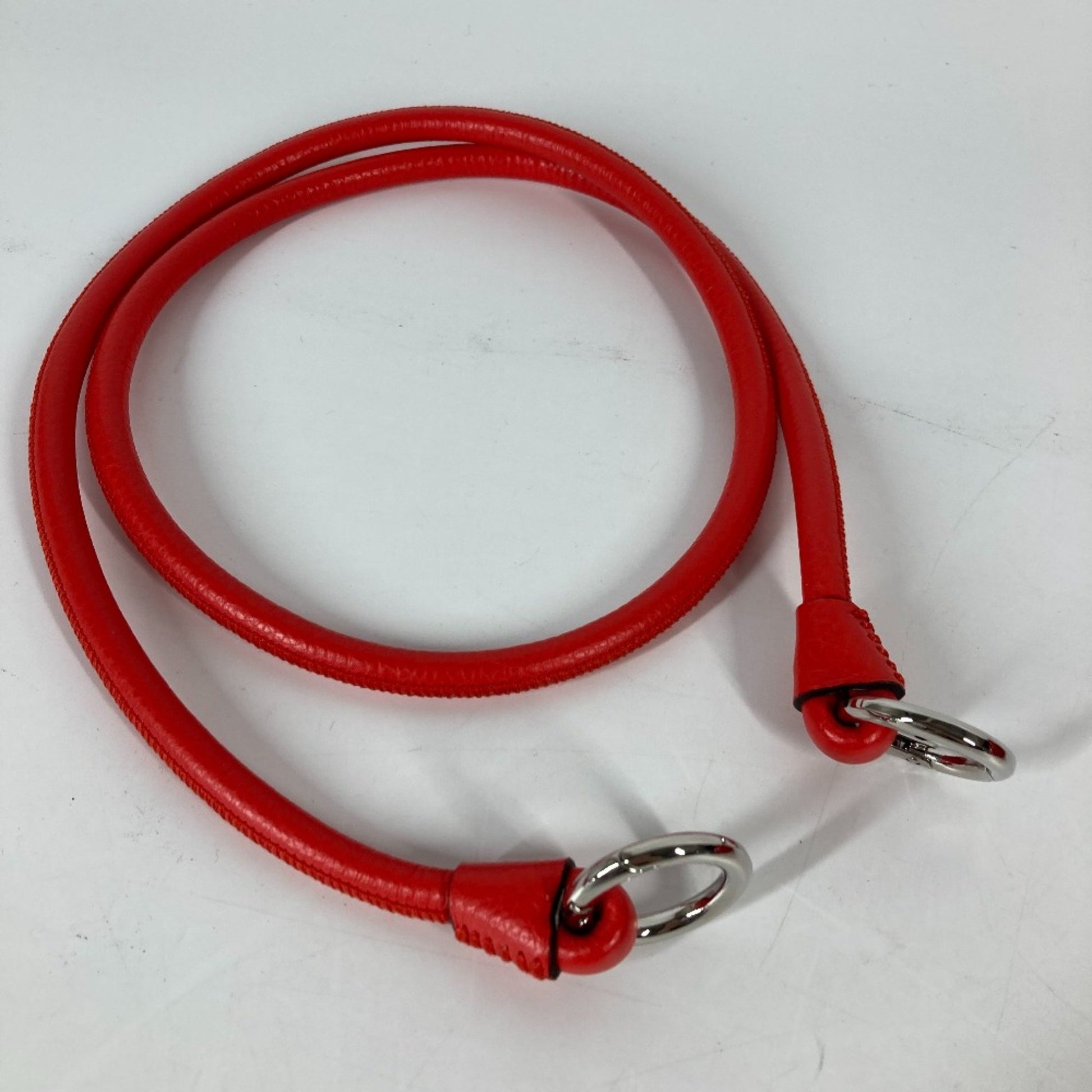 Salvatore Ferragamo, Red, Leather, shoulder