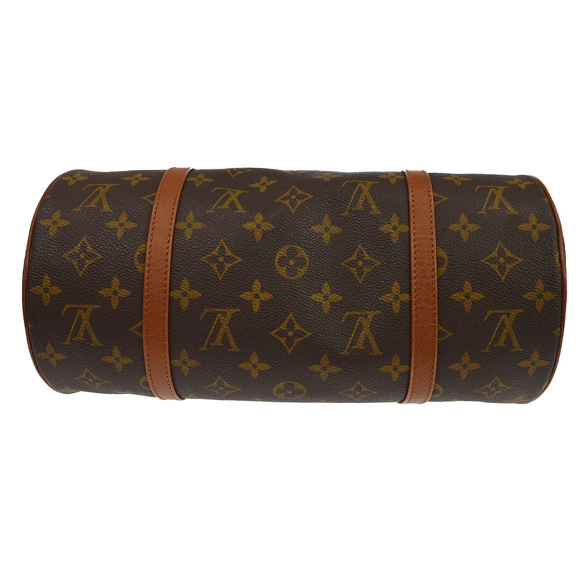Louis Vuitton Papillon Monogram Canvas, Brown, Canvas, Handbag