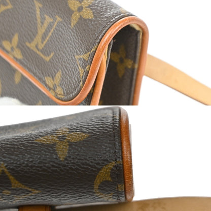 Louis Vuitton Florentine Waist Monogram Canvas, Brown, Canvas, Handbag