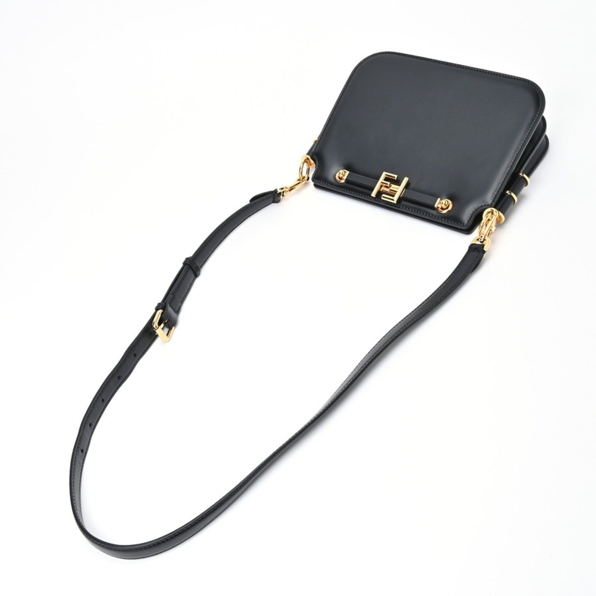Fendi --, Black, Leather, shoulder