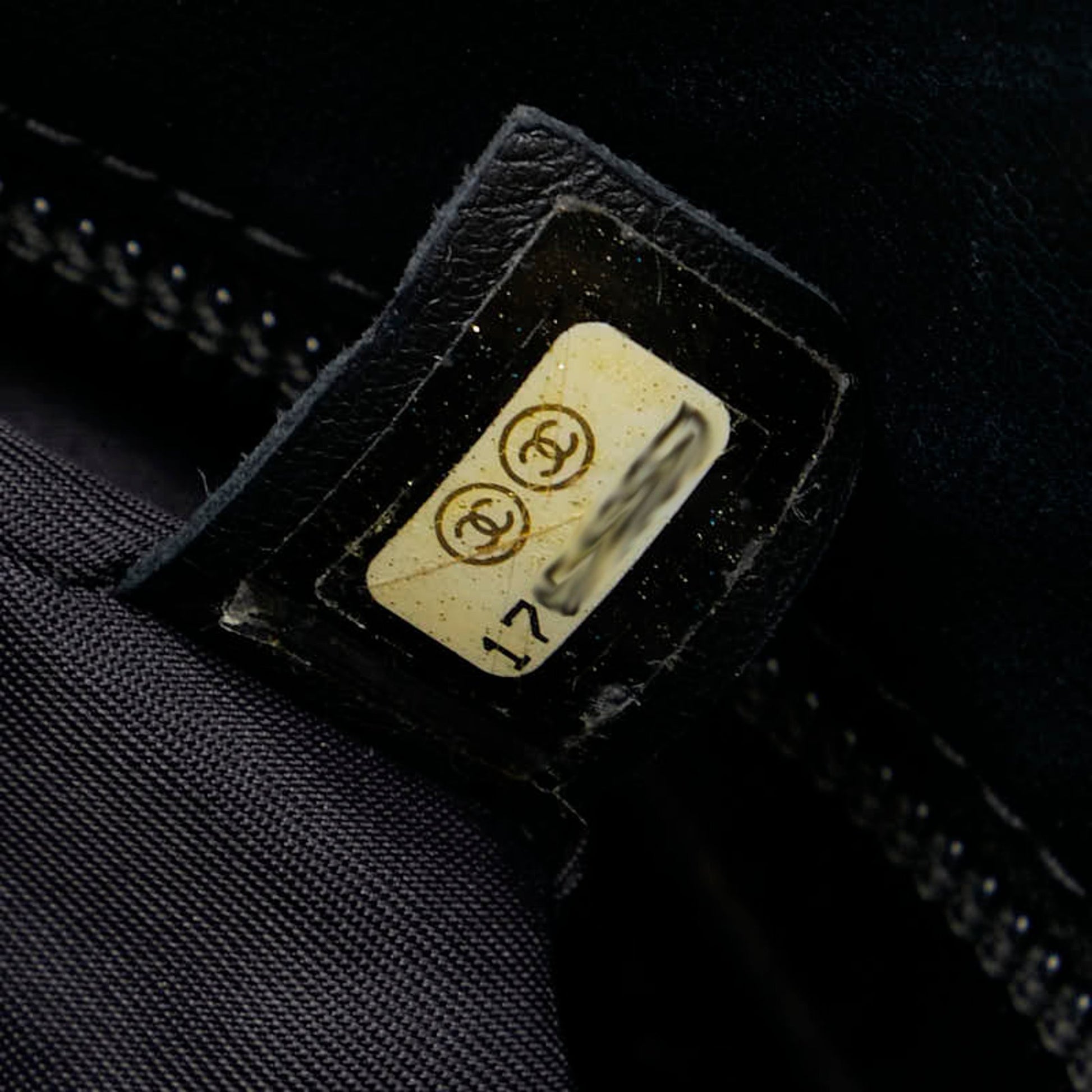 Chanel Biarritz, Black, Canvas, tote
