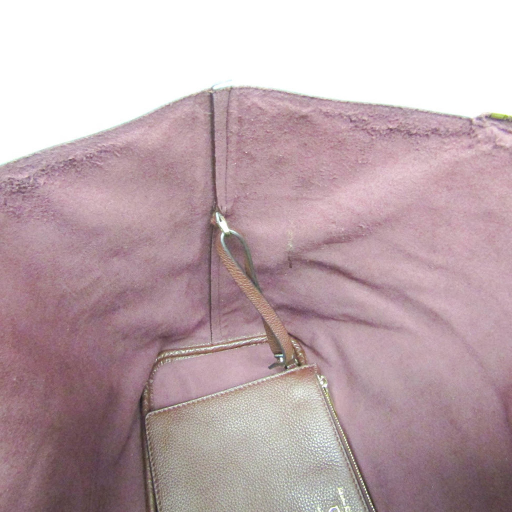 Salvatore Ferragamo, Burgundy, Leather, tote
