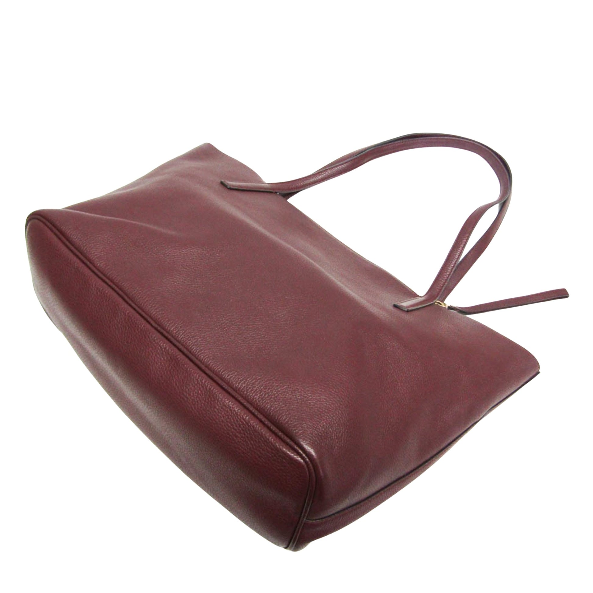Salvatore Ferragamo, Burgundy, Leather, tote