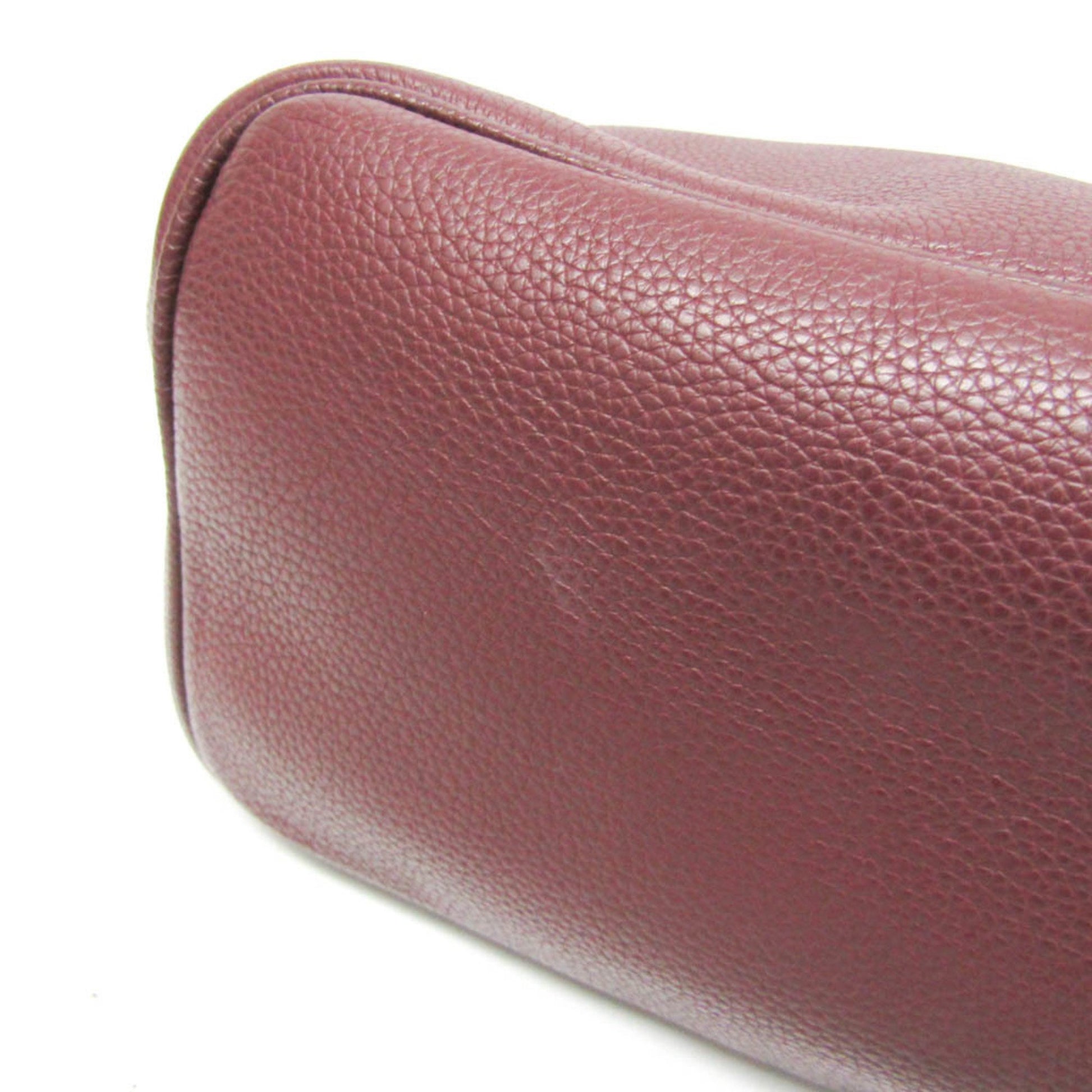 Salvatore Ferragamo, Burgundy, Leather, tote