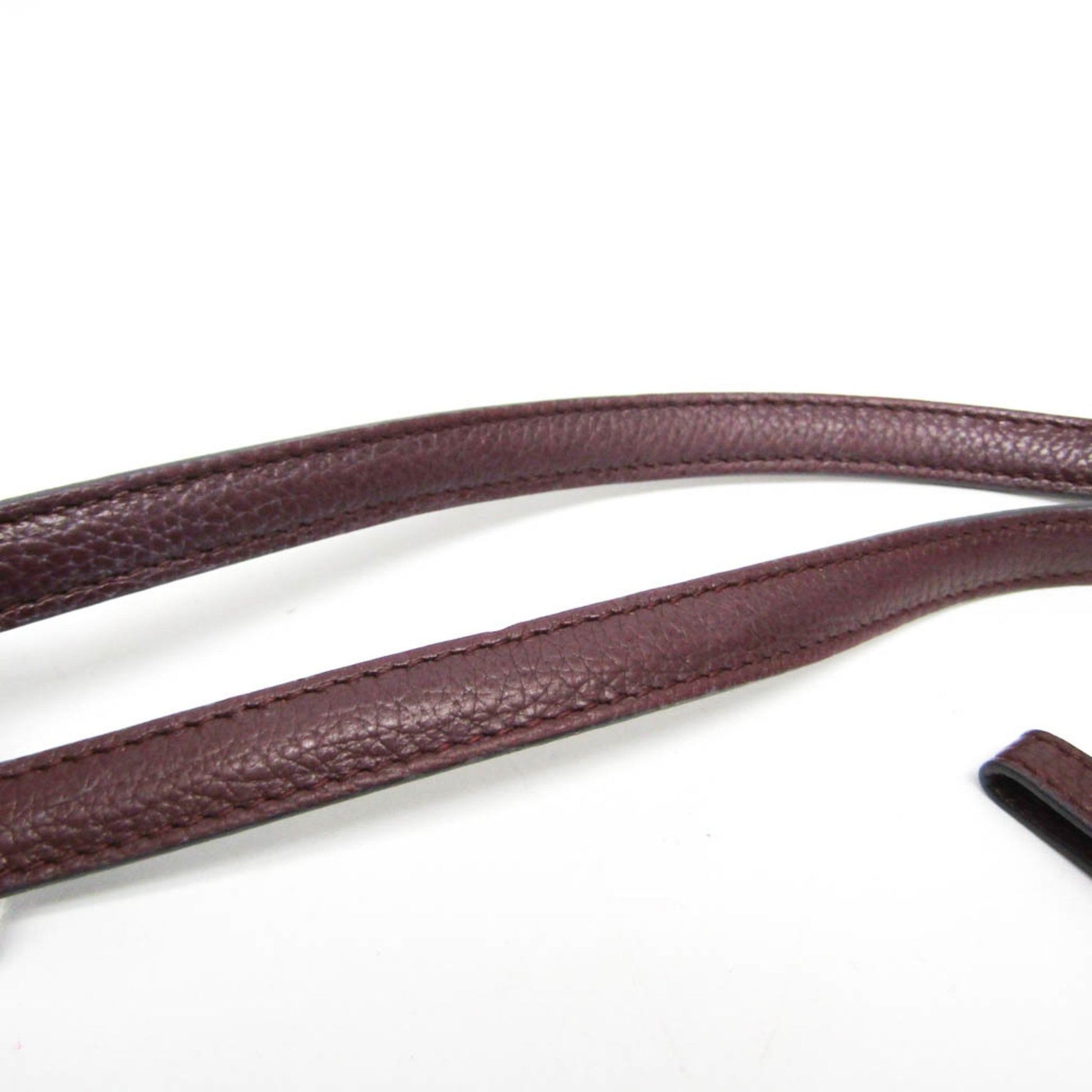 Salvatore Ferragamo, Burgundy, Leather, tote
