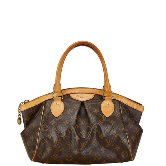 Louis Vuitton Tivoli, Brown, Canvas, tote