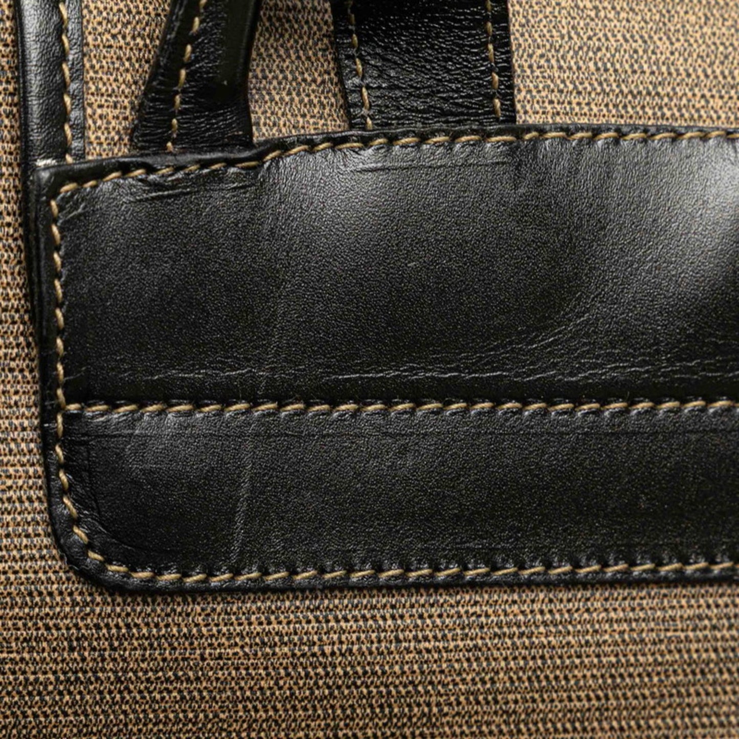 Fendi Zucchino, Grey, Canvas, backpack